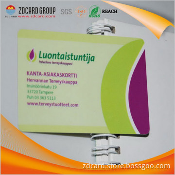 Factory Price Top Quality Cr80 VIP RFID Card Customized Plastic Card